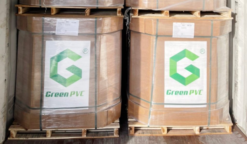 packing loading pvc compound